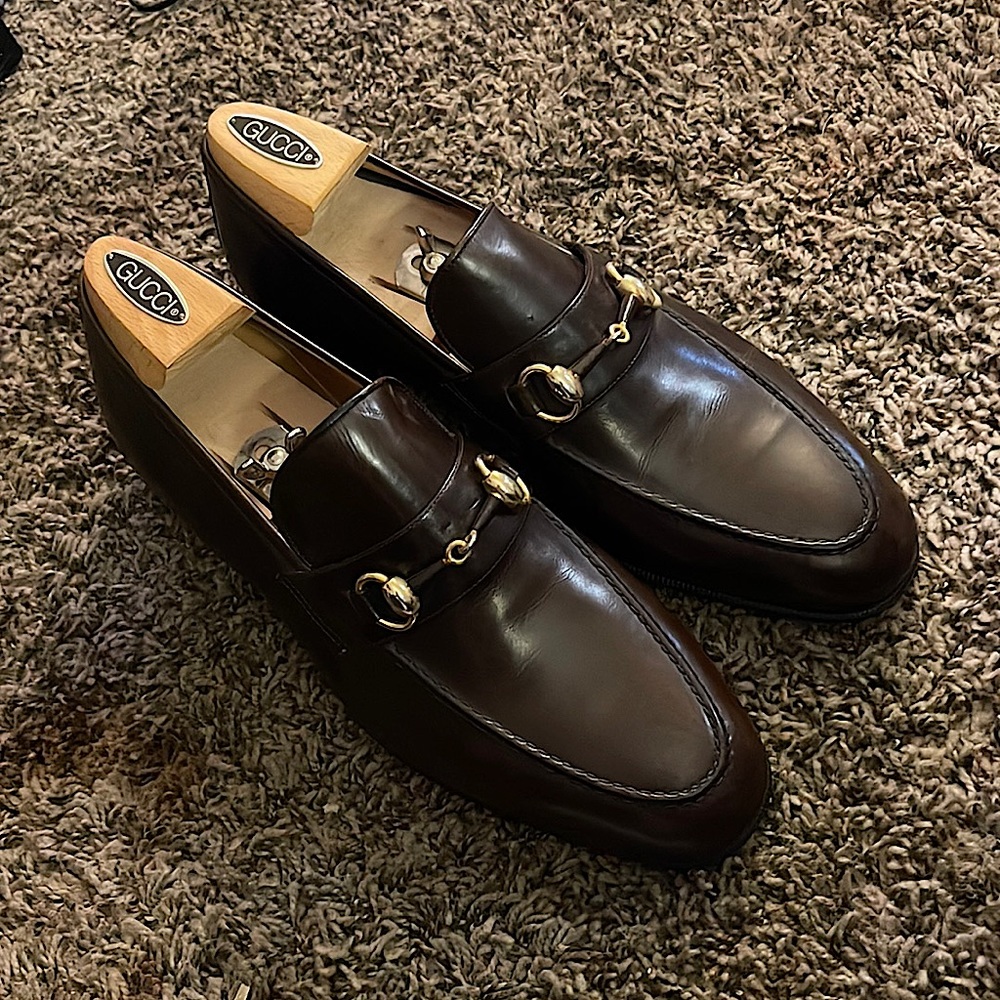 Gucci 1953 Horsebit Loafers Brown sz 42 M (EU) Brand New!